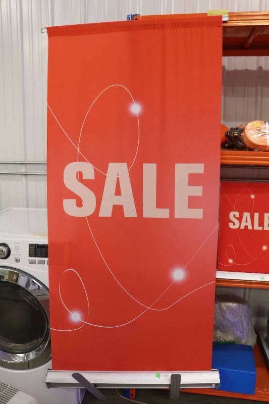 lot 40 image: SALE Banner Stands