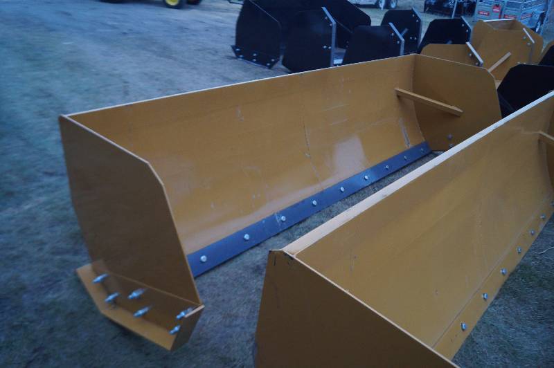 lot 100 image: Unused 10 ft Universal Mount Snow Pusher