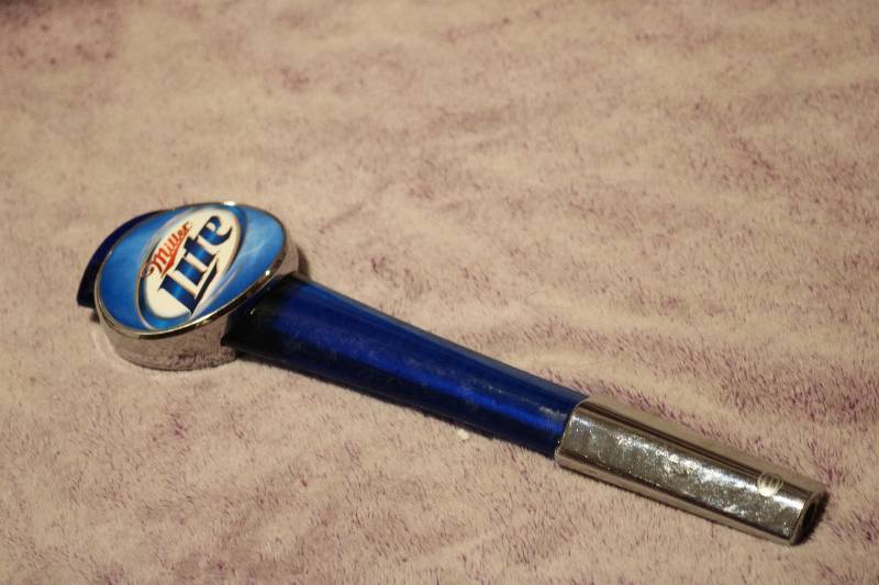 Miller Lite beer tap...