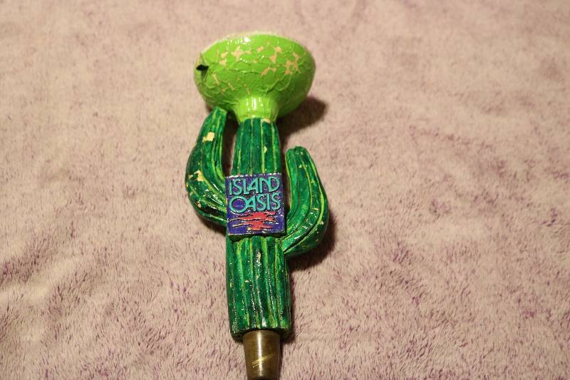 Island Oasis beer tap...