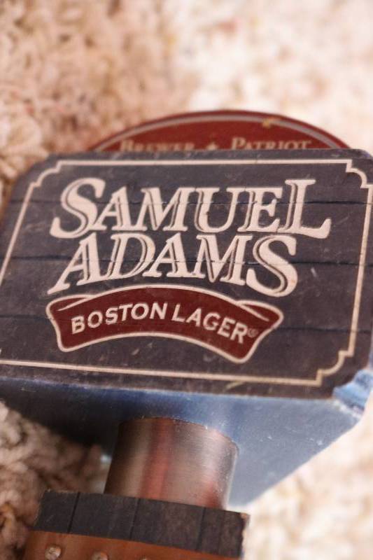 Samuel adams boston lager beer tap...