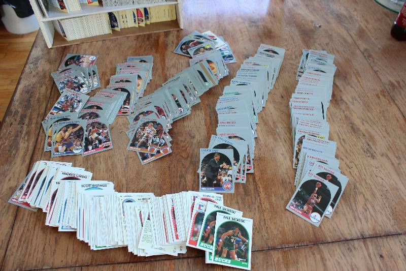 Box of 1990-1991 NBS Hoops Basketba...