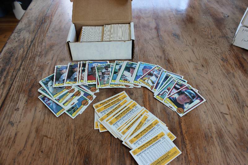 Box of 1983 Donruss Baseball Cards...