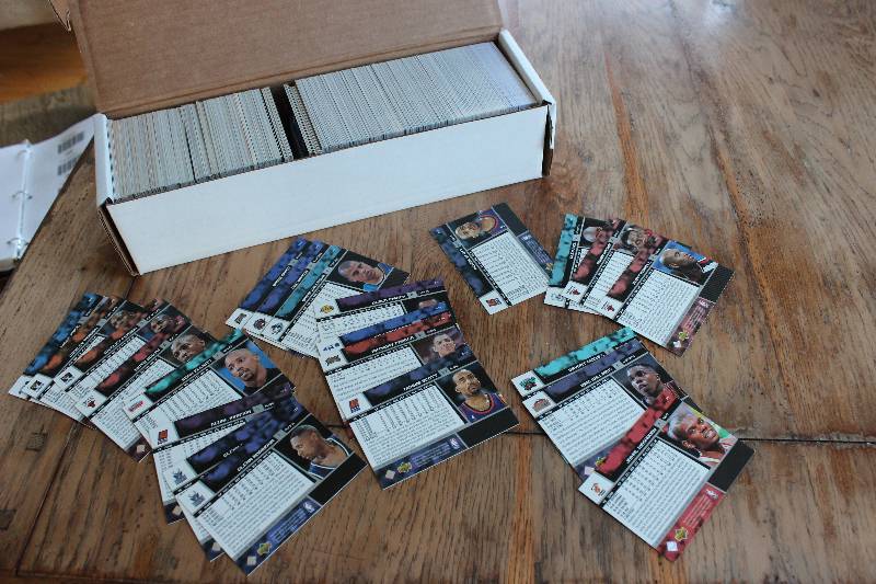 Box of Upper Deck Basketball Cards...