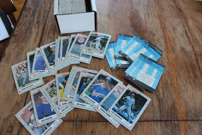 Box of 1988 Fleer Star Stickers Bas...