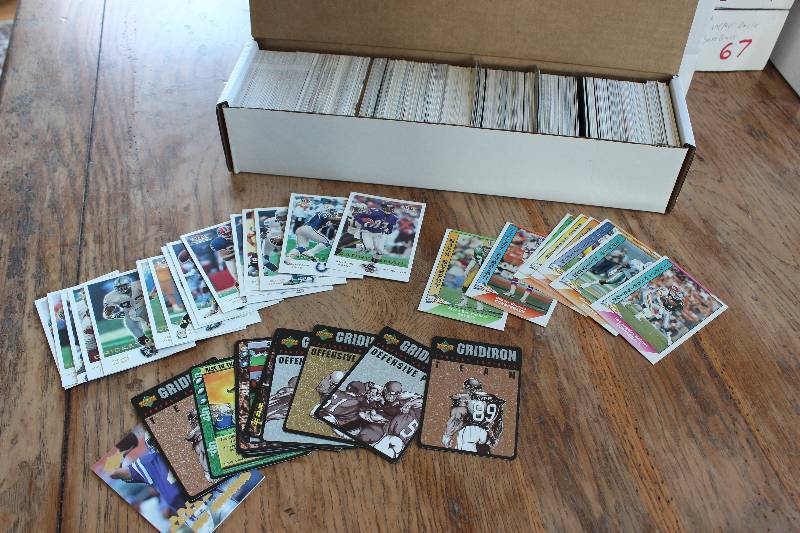 Box of Misc Football Cards...