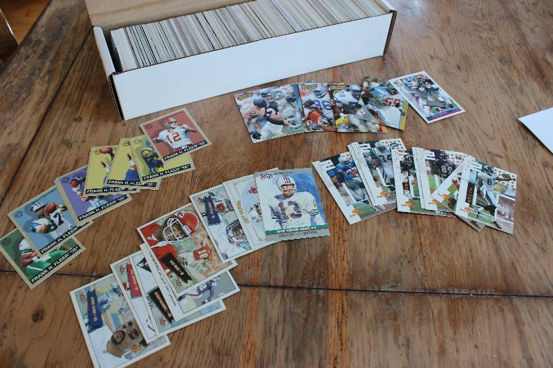 Box of Misc Football Cards...