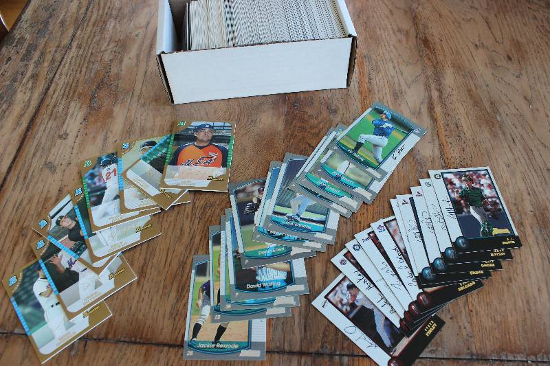 Box of 2000 and 2003 Bowman Basebal...