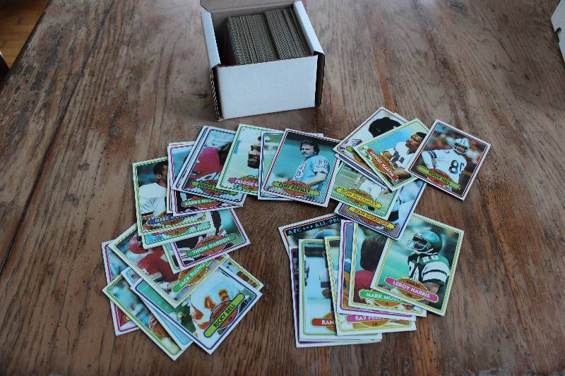 Box of 1980 Topps Football Cards...