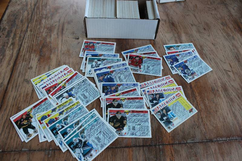 Box of 1993-1994 Tops Premier Gold ...