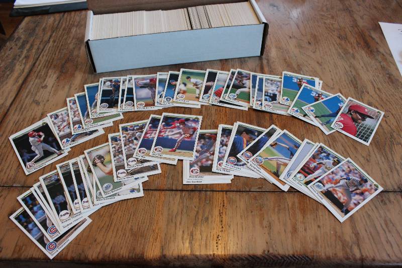 Box of 1990 Upper Deck Baseball Car...