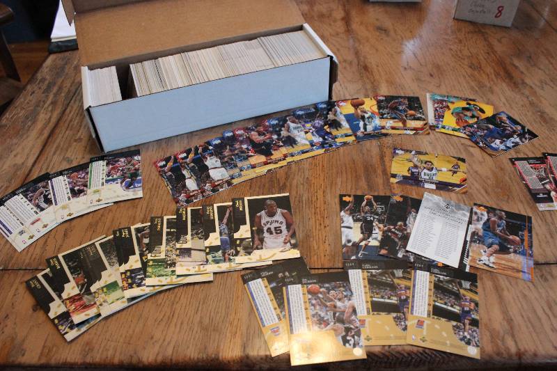 Box of Upper Deck Football Cards...