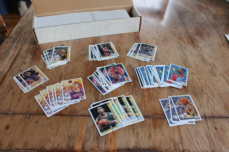 Box of 1991-1992 Upper Deck Basketb...