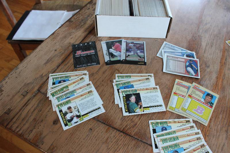 Box of 1992-1994 Bowman Baseball Ca...