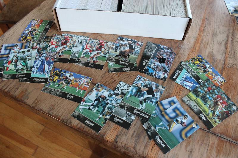 Box of Upper Deck Football Cards...