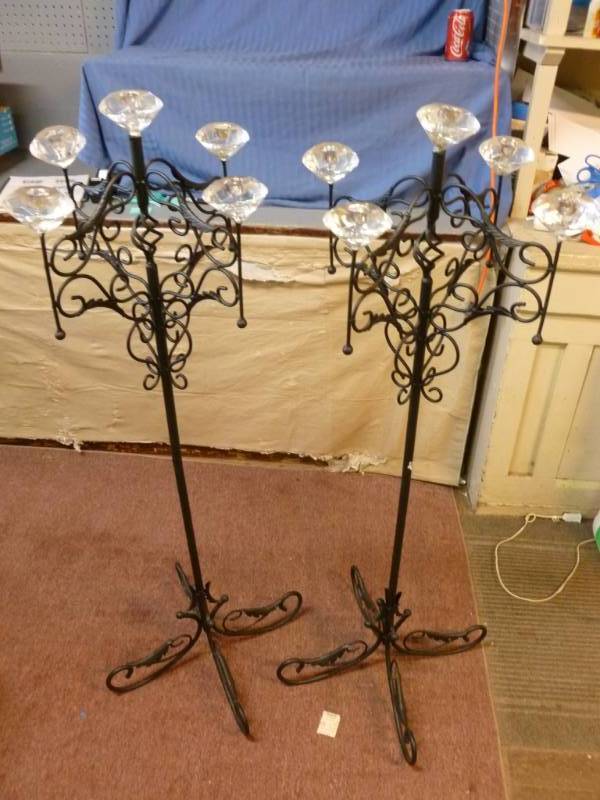 lot 33 image: Candle Stands