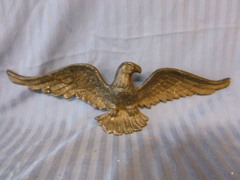 lot 53 image: Cast Aluminum Eagle
