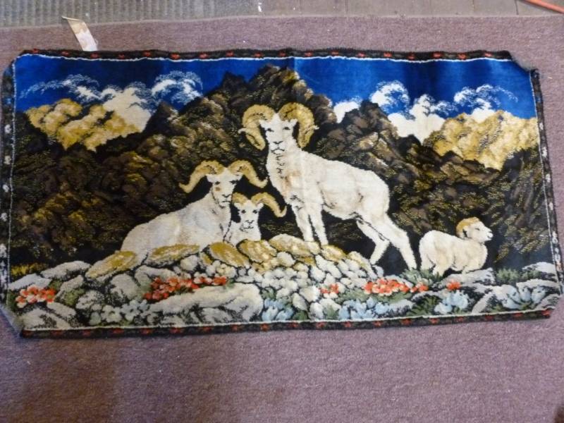 lot 107 image: Vintage Wall Tapestry