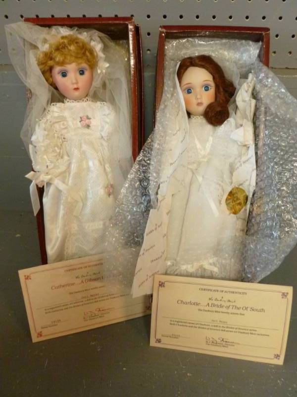 lot 109 image: Porcelain Dolls