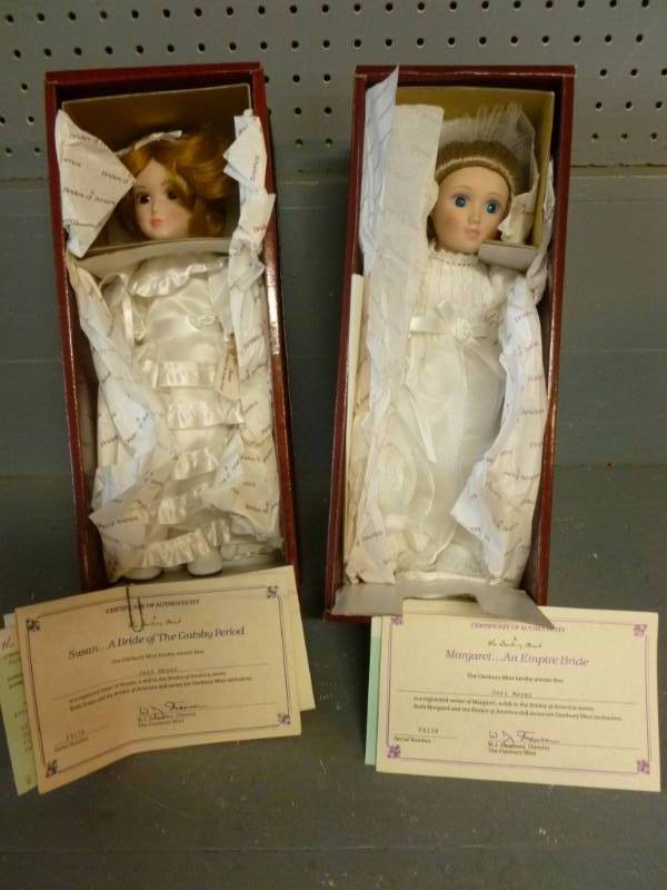 lot 110 image: Porcelain Dolls