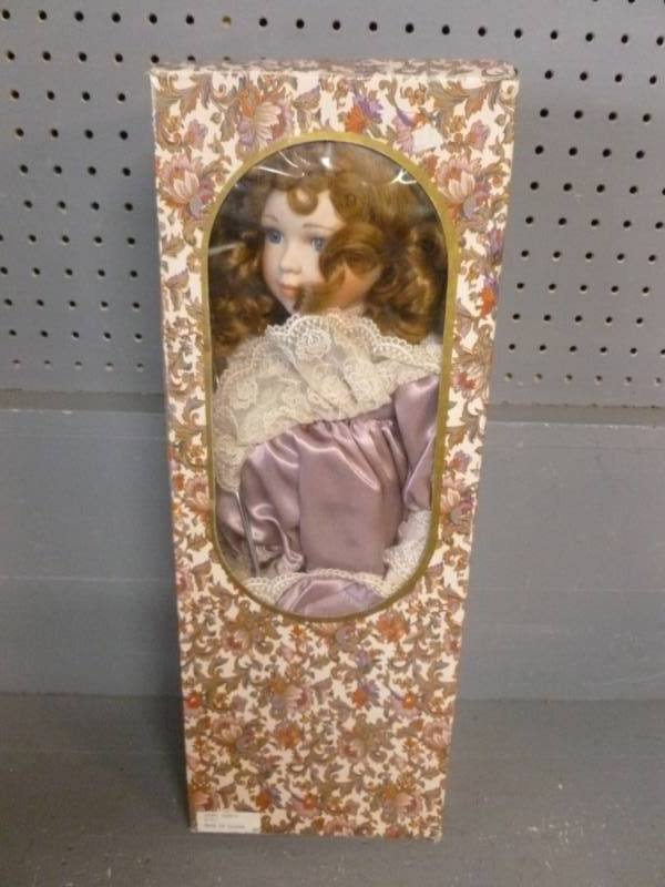 lot 112 image: Porcelain Doll