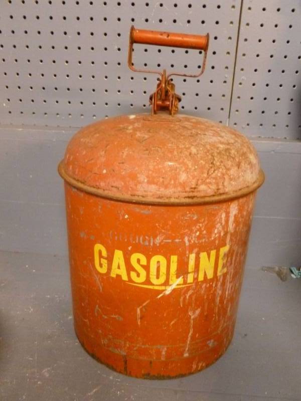 lot 163 image: Vintage Gas Can