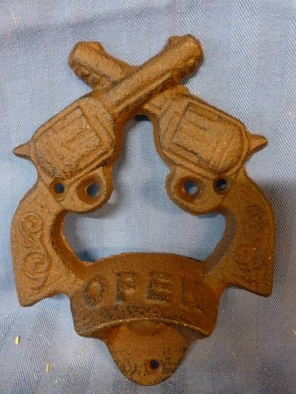 lot 242 image: Cast Iron Bottle Opener