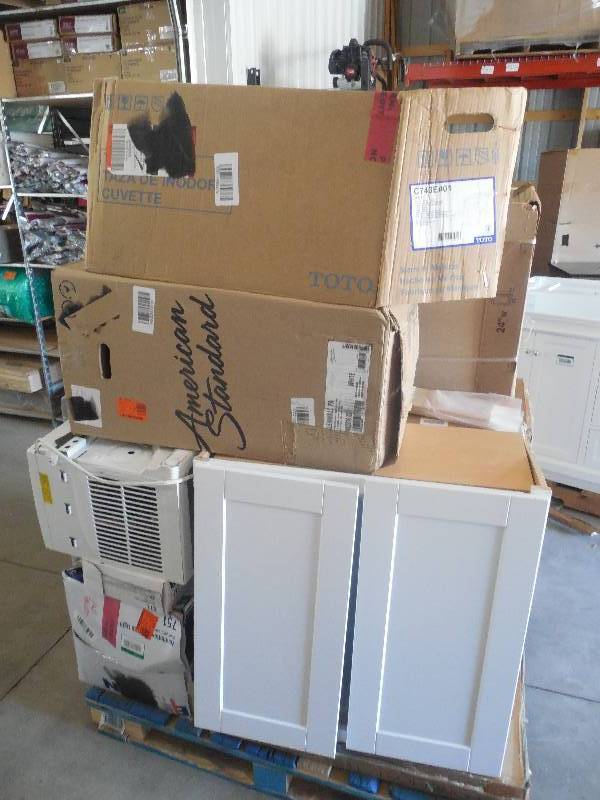 PALLET LOT OF GENERAL MERCHANDISE AND HOME GOODS