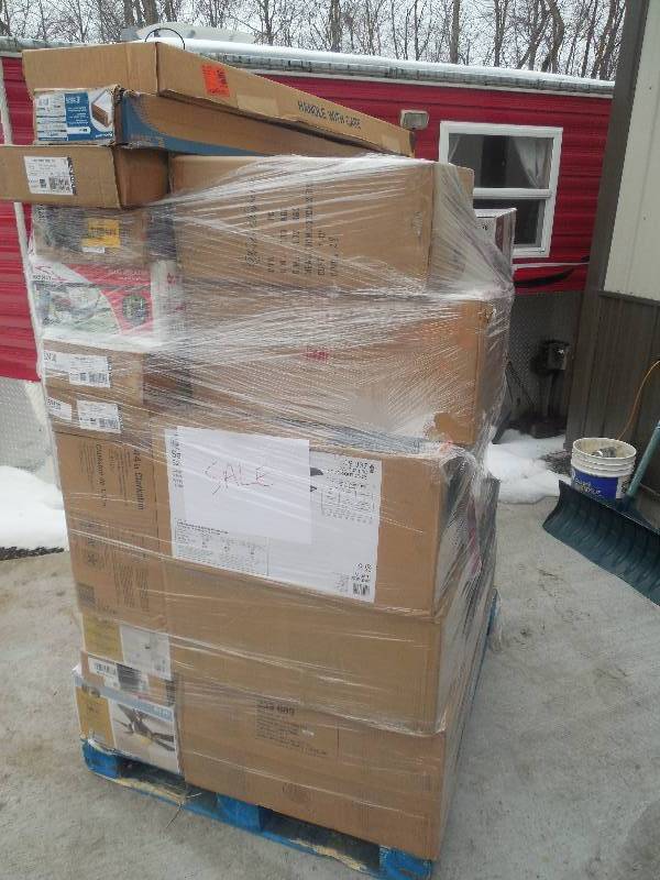 PALLET LOT OF GENERAL MERCHANDISE AND HOME GOODS