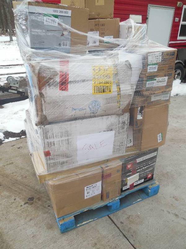 PALLET LOT OF GENERAL MERCHANDISE AND HOME GOODS