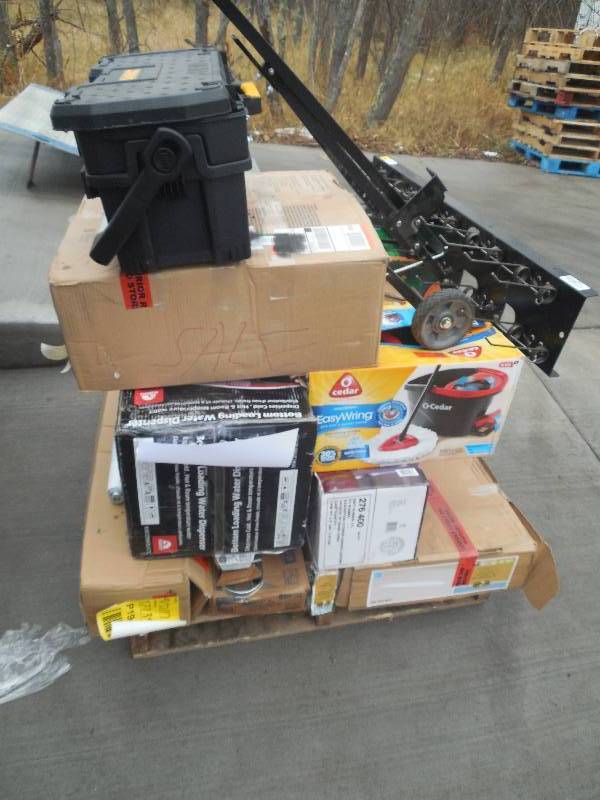 PALLET LOT OF GENERAL MERCHANDISE AND HOME GOODS