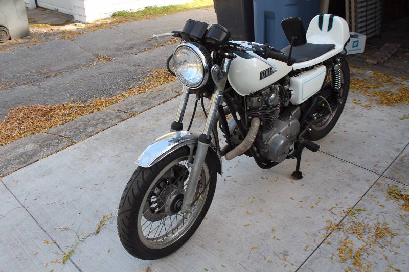 lot 1 image: Sporterized 1975 Yamaha XS 650