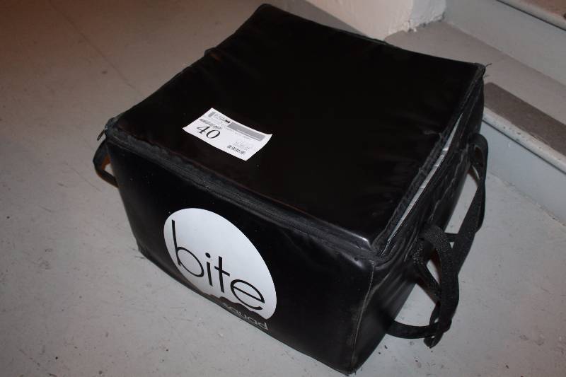 lot 40 image: Bitesquad Carry Cooler 22x 22x 15