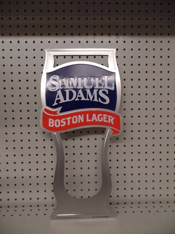 Sam Adams beer sign