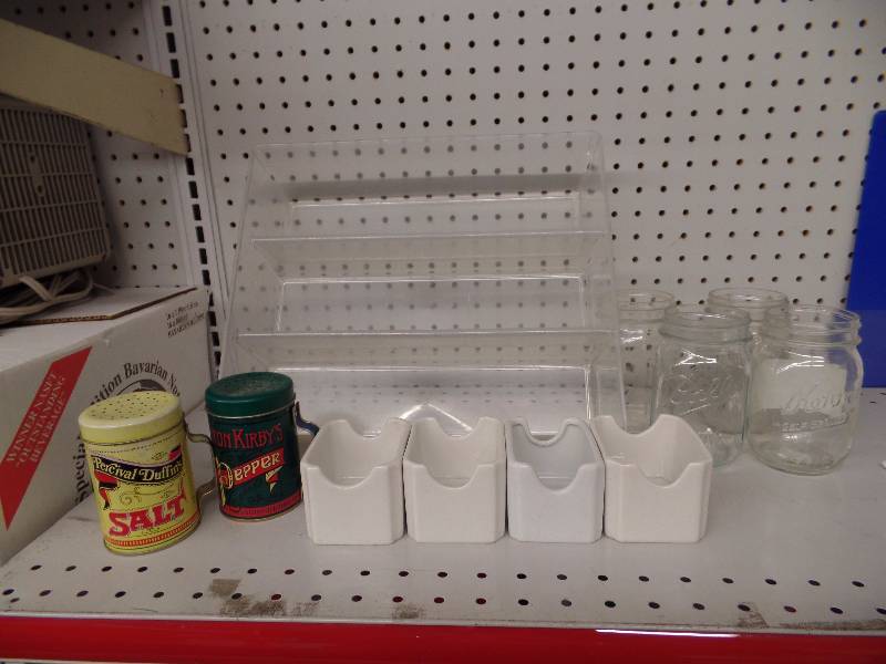 Mason jars & organizers