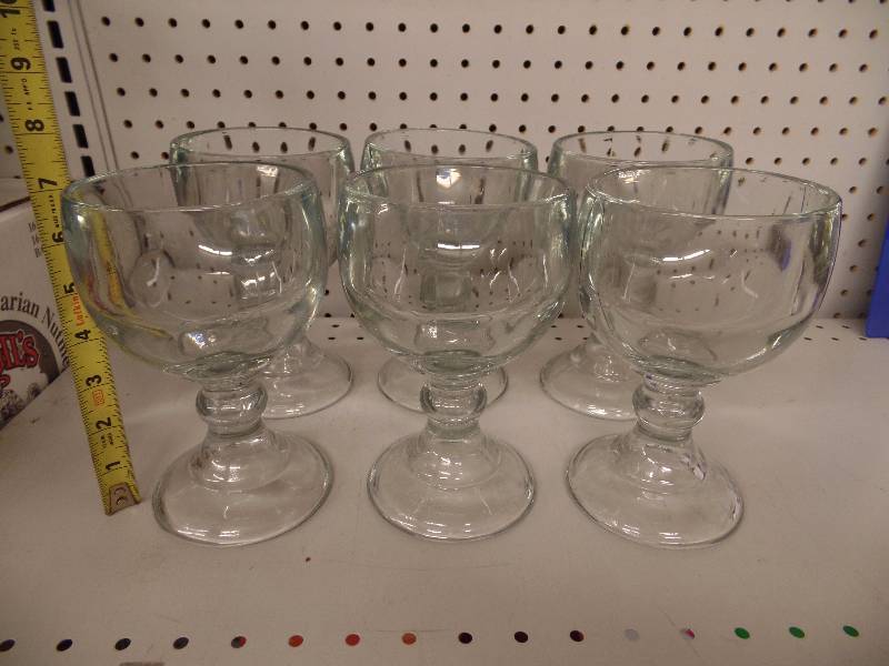 6-Glass Goblets