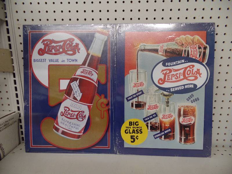 Pepsi Tin Signs