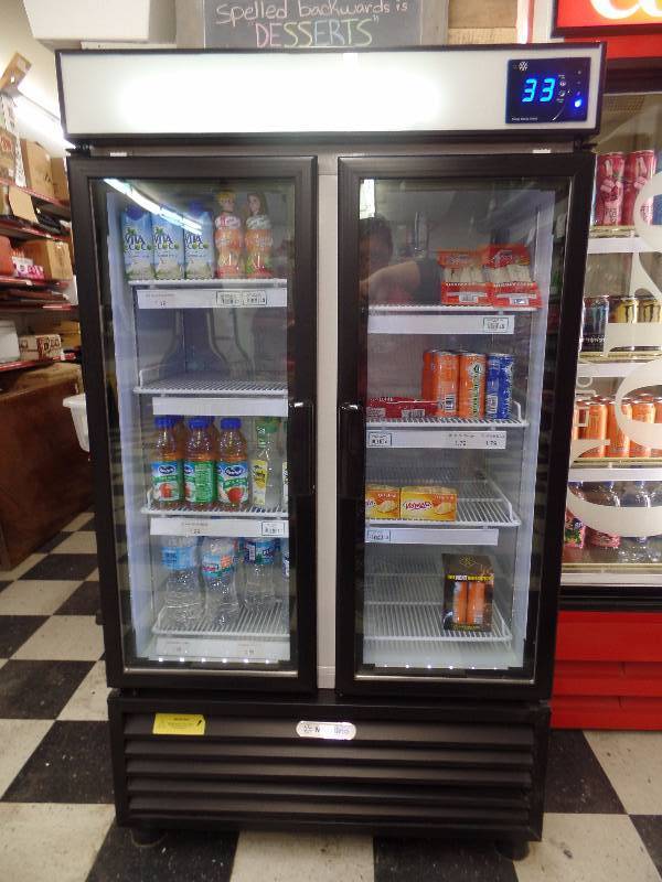 lot 30 image: MetalFrio Fridge