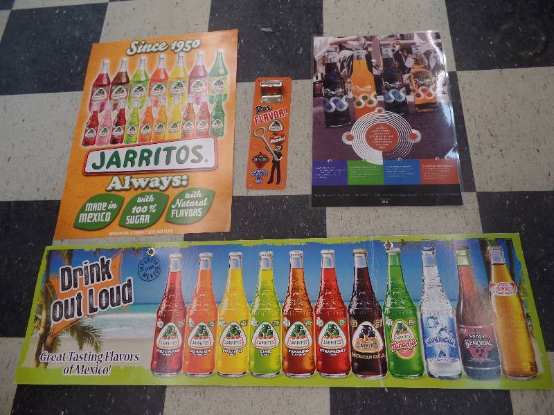 lot 43 image: Jarritos signs