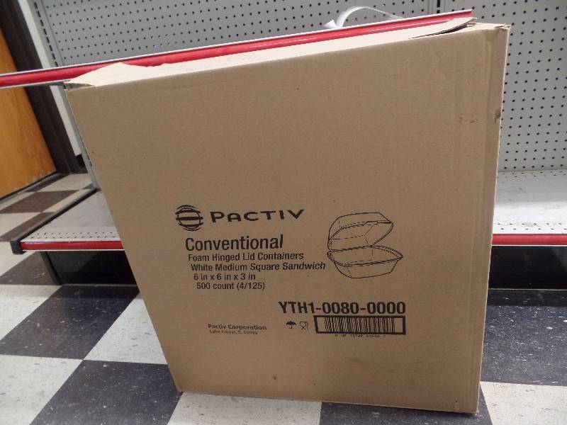lot 60 image: To-go burger box