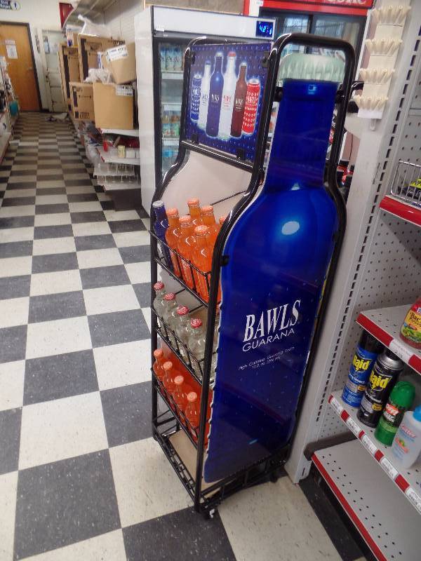 lot 80 image: Bawls display rack