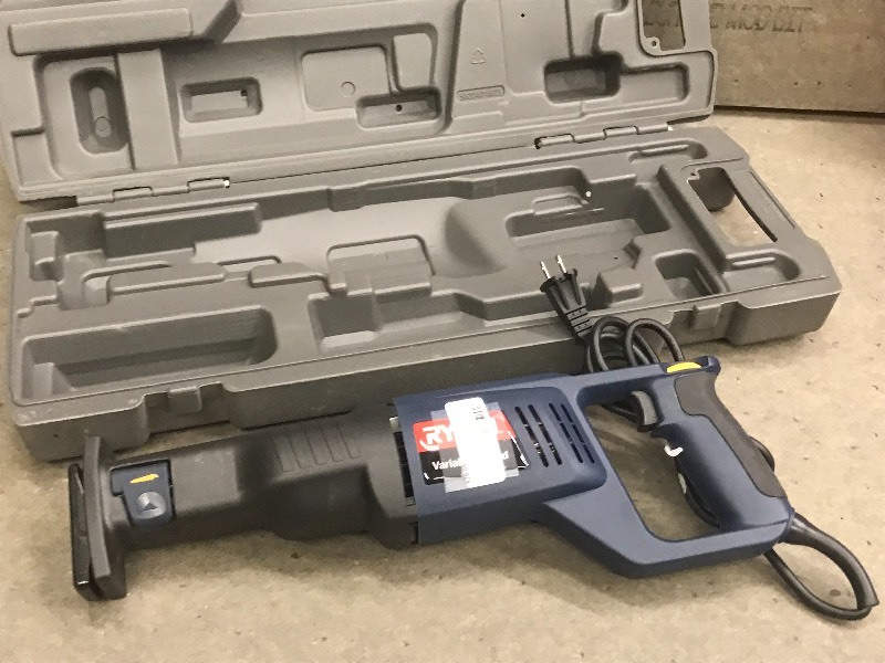 lot 4 image: Ryobi Reciprocating Saw With Case ...