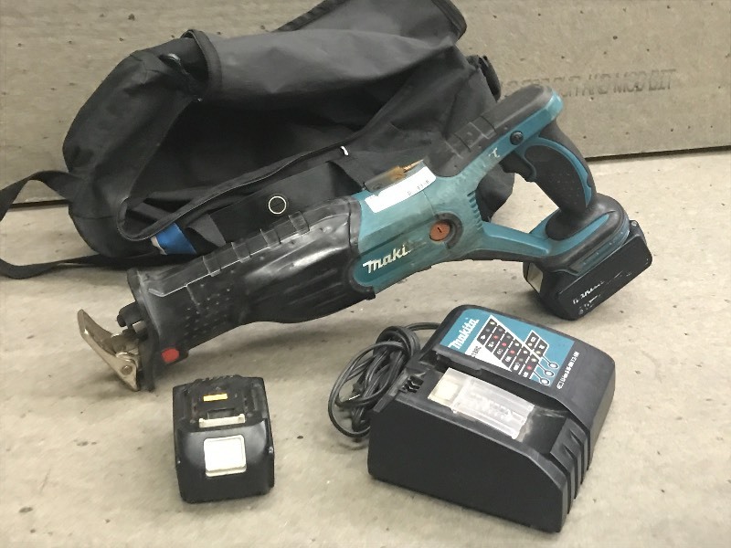 lot 10 image: Makota 18Volt Cordless Reciprocatin...