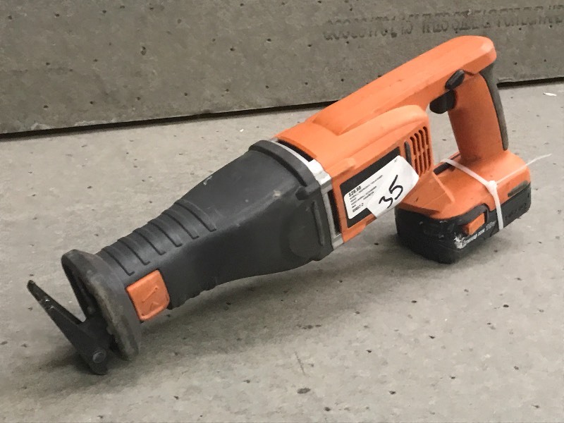 lot 35 image: Ridgid 18Volt Cordless Reciprocatin...