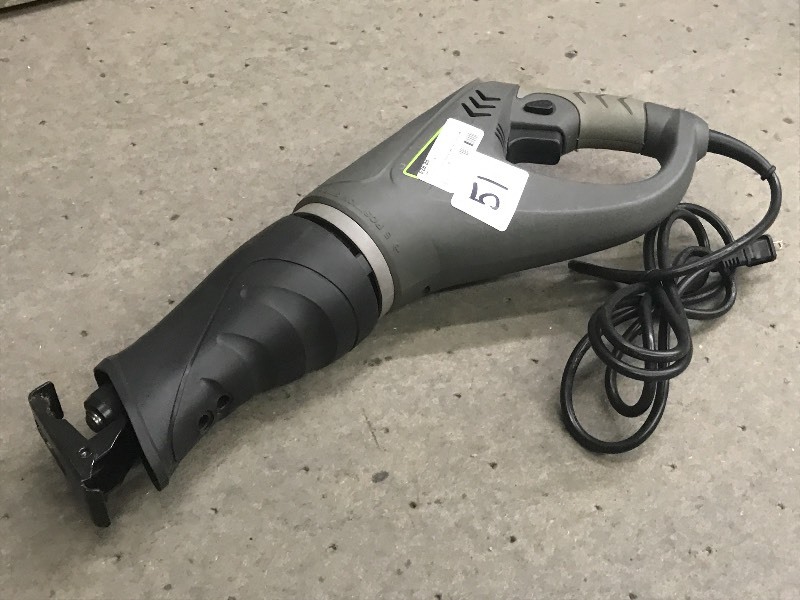lot 51 image: Genesis 115Volt Reciprocating Saw ...
