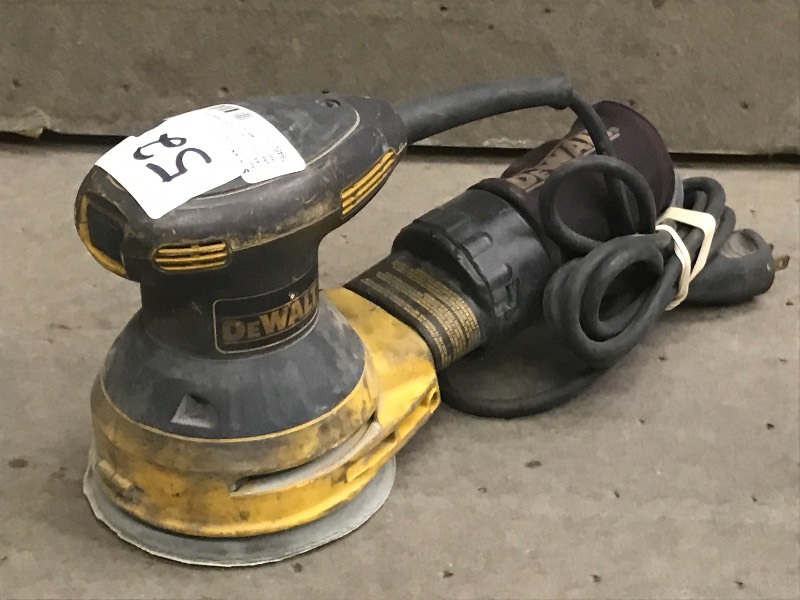 lot 52 image: DeWalt D26451 Palm Sander ...