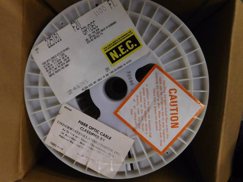 lot 39 image: Belden Fiber Optic Cable