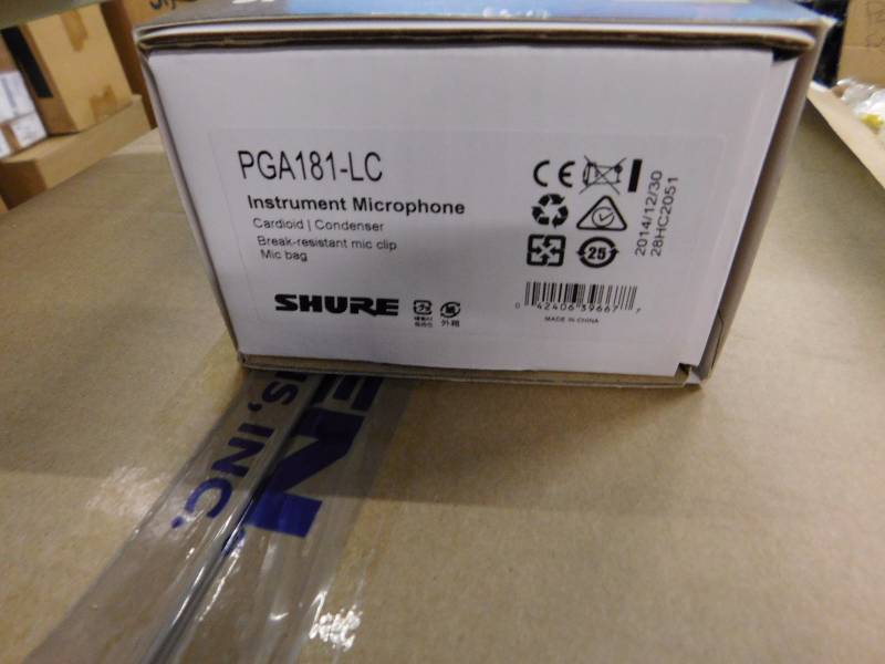 lot 60 image: NEW Sure RGA181 Microphone