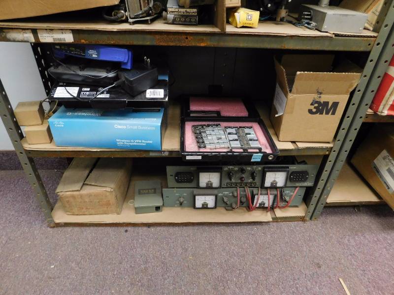 lot 80 image: Large Assortment - grab bag lot - Shelving unit