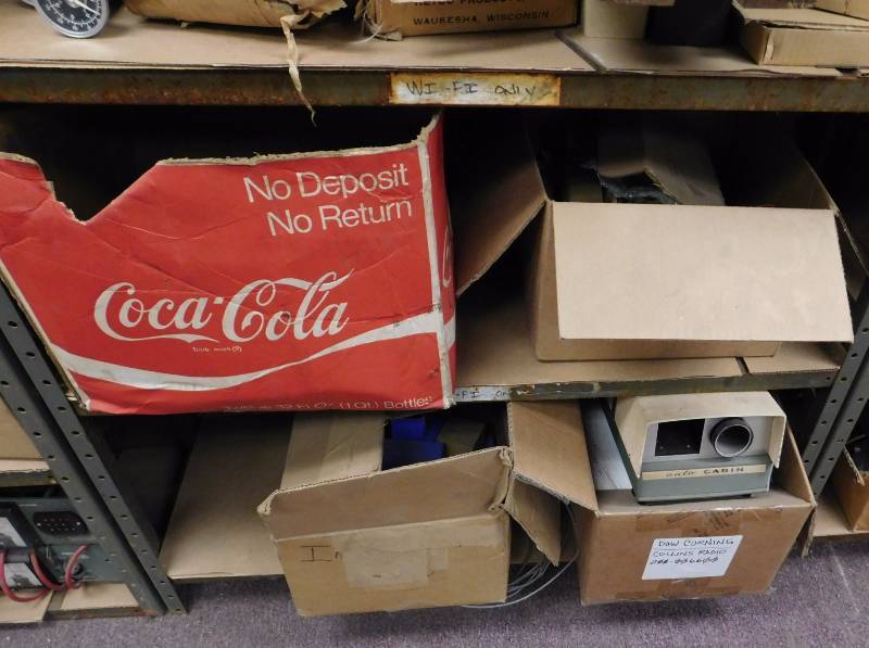 lot 81 image: Large Assortment - grab bag lot - Shelving unit
